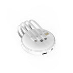 Custom Logo Round power bank with wire | Premium Corporate Gifts and Custom Gifts