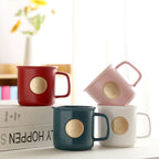 Custom Logo Copper Sheet Color Glazed Mug | Premium Corporate Gifts and Custom Gifts