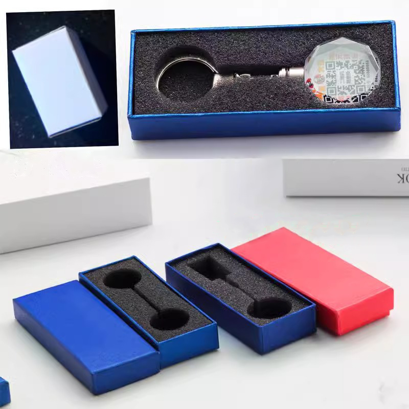 Custom Logo Luminous Crystal Keychain | Premium Corporate Gifts and Custom Gifts