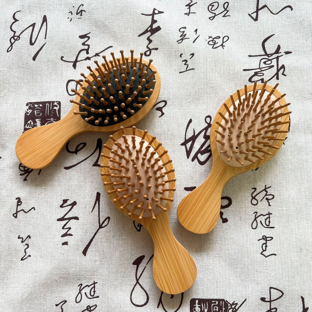 Custom Logo Wooden Air Cushion Comb | Premium Corporate Gifts and Custom Gifts