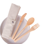 Custom Logo Japanese wooden tableware six-piece set | Premium Corporate Gifts and Custom Gifts