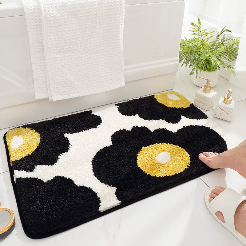 Custom Logo Non-slip Household Flocked Floor Mat | Premium Corporate Gifts and Custom Gifts