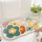 Custom Logo Non-slip Household Flocked Floor Mat | Premium Corporate Gifts and Custom Gifts
