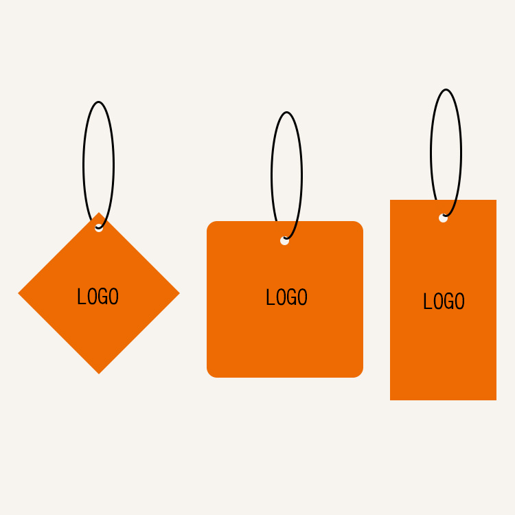 Custom Logo Shaped Fragrance Card Charm | Premium Corporate Gifts and Custom Gifts