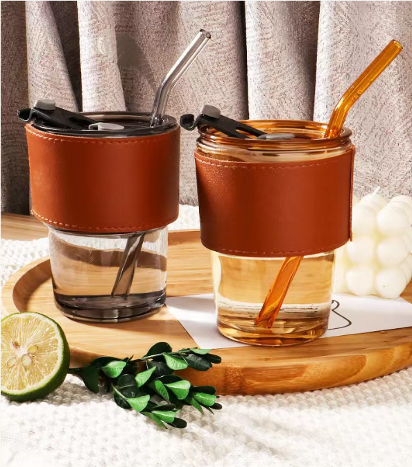 Custom Logo INS style fashion glass coffee cup | Premium Corporate Gifts and Custom Gifts