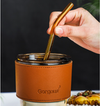 Custom Logo INS style fashion glass coffee cup | Premium Corporate Gifts and Custom Gifts
