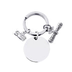 Custom Logo Graduation Shaped Metal Keychain | Premium Corporate Gifts and Custom Gifts