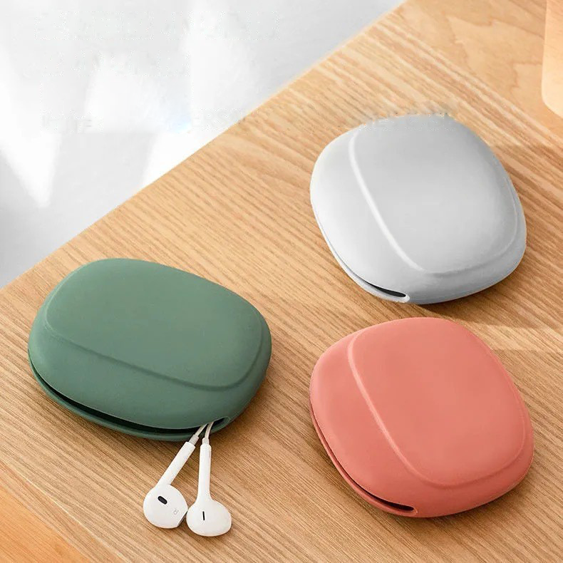 Custom Logo Silicone Headphone Storage Bag Protective Case | Premium Corporate Gifts and Custom Gifts
