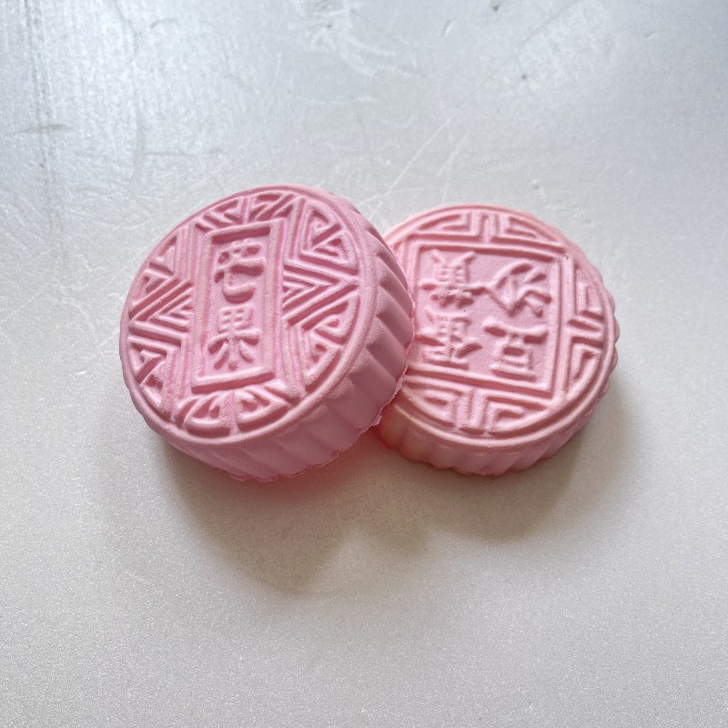 Custom Logo Decompression mooncake-shaped stress relief ball | Premium Corporate Gifts and Custom Gifts