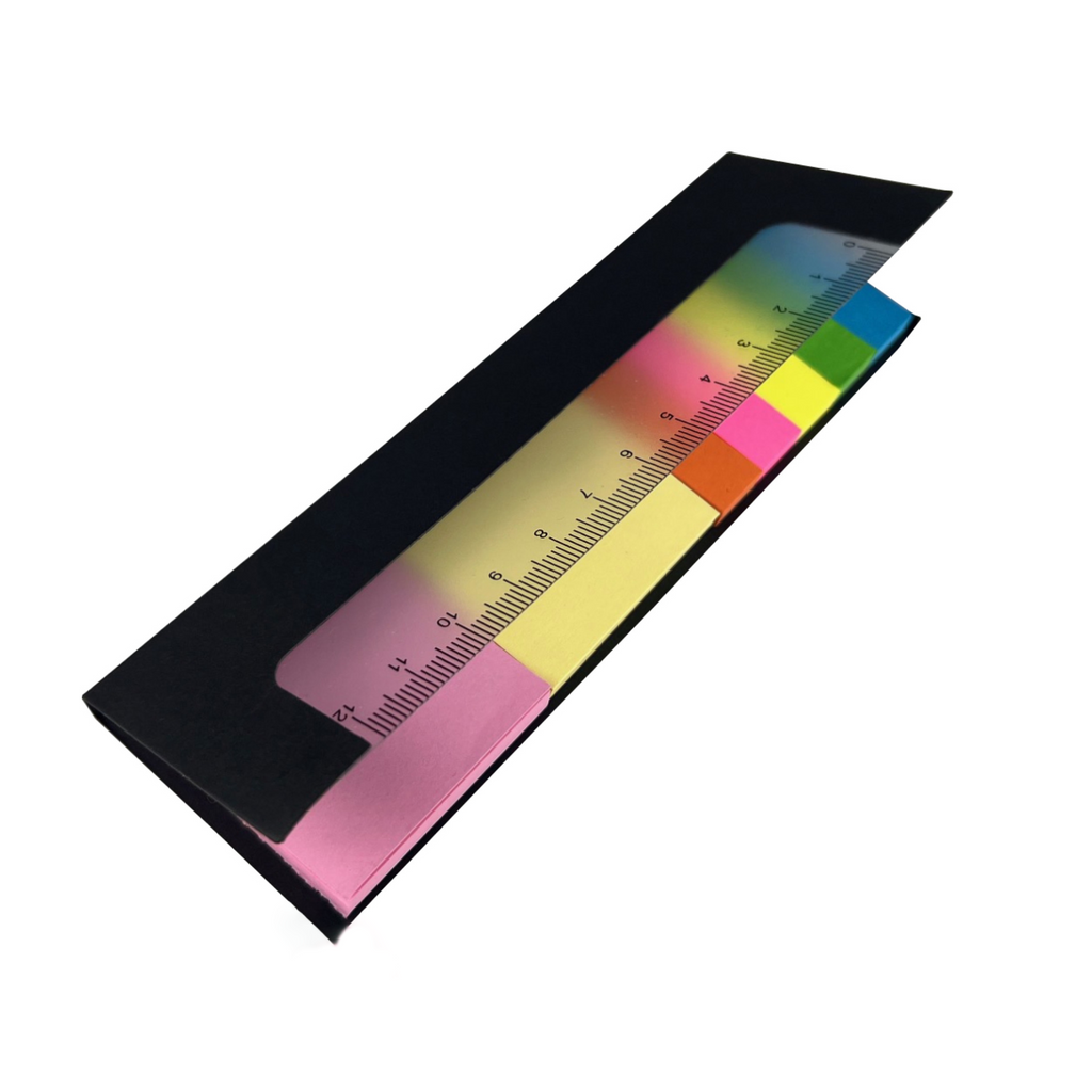 Custom Logo Dual-purpose post-it note advertising ruler | Premium Corporate Gifts and Custom Gifts