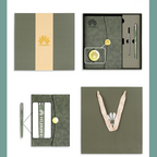 Custom Logo Round Buckle Notebook Advertising Pen Gift Box | Premium Corporate Gifts and Custom Gifts