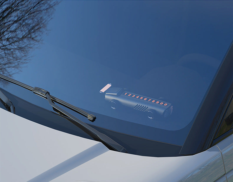Custom Logo Multi-functional car-shaped parking number plate | Premium Corporate Gifts and Custom Gifts