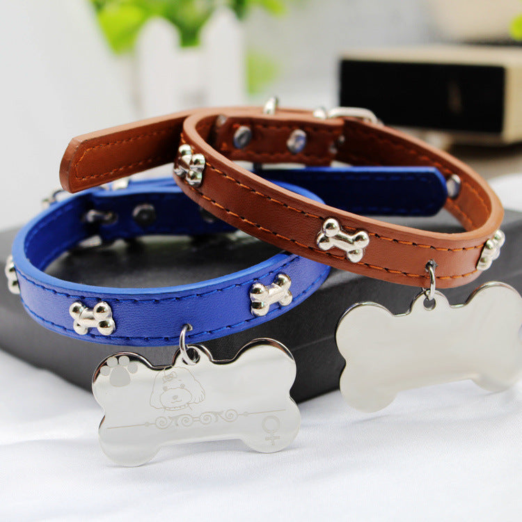 Custom Logo Leather Pet Collar | Premium Corporate Gifts and Custom Gifts