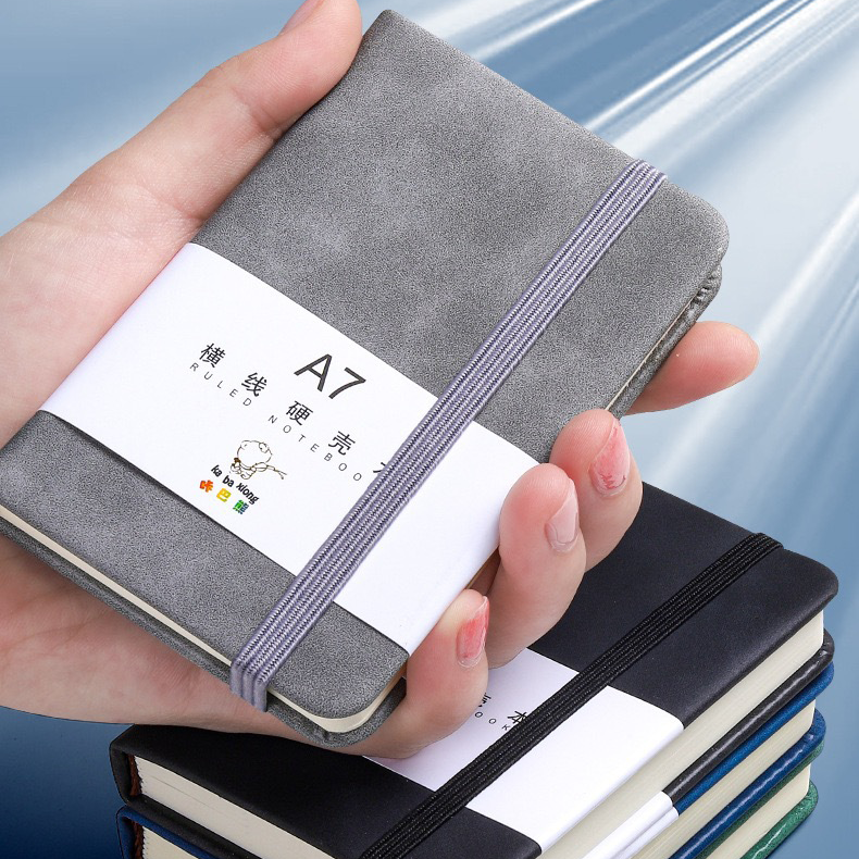 Custom Logo Pocket Side Strap Notebook | Premium Corporate Gifts and Custom Gifts
