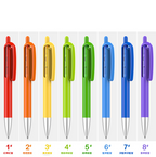 Custom Logo Rainbow color high-value ballpoint pen | Premium Corporate Gifts and Custom Gifts