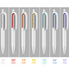 Custom Logo Rainbow color high-value ballpoint pen | Premium Corporate Gifts and Custom Gifts