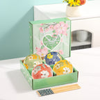 Custom Logo Japanese Snowflake Bowl Set | Premium Corporate Gifts and Custom Gifts