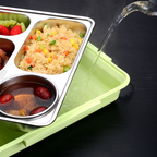 Custom Logo Stainless Steel Multi-Compartment Bento Box | Premium Corporate Gifts and Custom Gifts