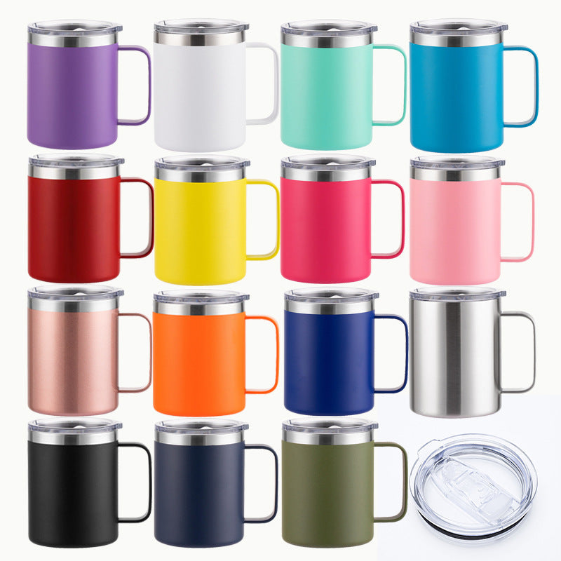 Custom Logo Multi-color stainless steel handle mug | Premium Corporate Gifts and Custom Gifts