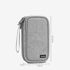 Custom Logo Double-layer charger storage bag | Premium Corporate Gifts and Custom Gifts