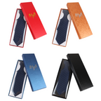 Custom Logo Textured Tie | Premium Corporate Gifts and Custom Gifts