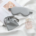 Custom Logo Satin Travel Eye Mask Set | Premium Corporate Gifts and Custom Gifts