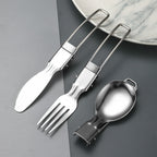 Custom Logo Eco-friendly Wheat Box Folding Stainless Steel Cutlery Cover | Premium Corporate Gifts and Custom Gifts