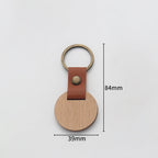 Custom Logo Vintage Wooden Keychain | Premium Corporate Gifts and Custom Gifts